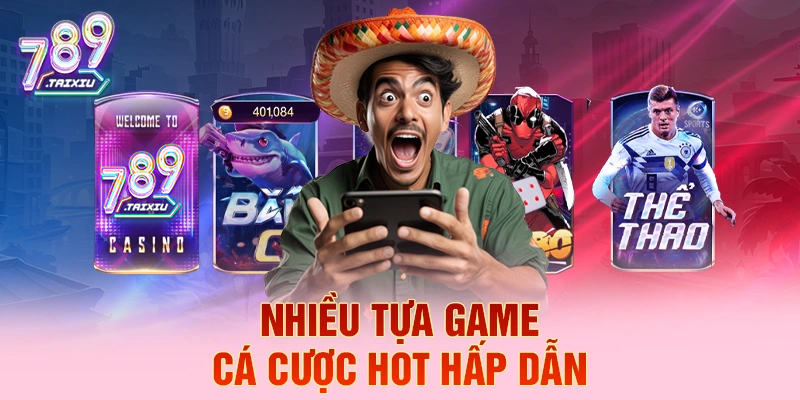 Tổng hợp các tựa game cá cược hấp dẫn tại vic88